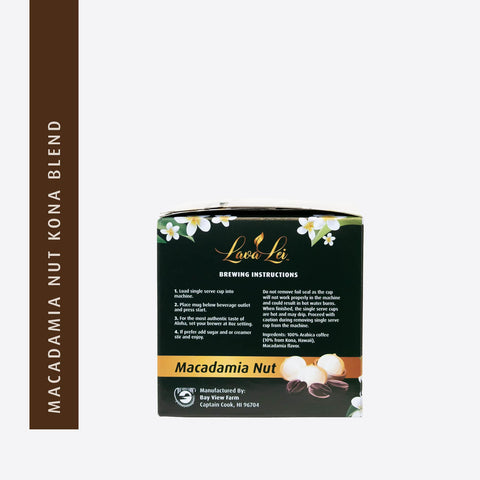 Single Serve Cup - 12 Pack Medium Macadamia Nut Kona Blend